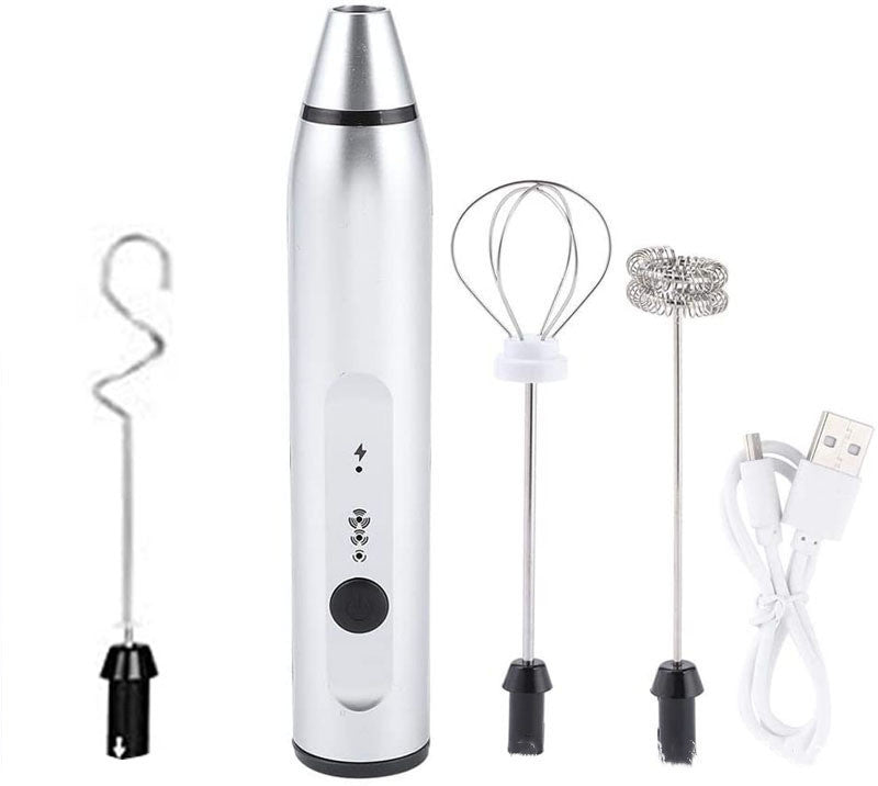 Whip Up Happiness — Rechargeable Frother for Everyday Indulgence