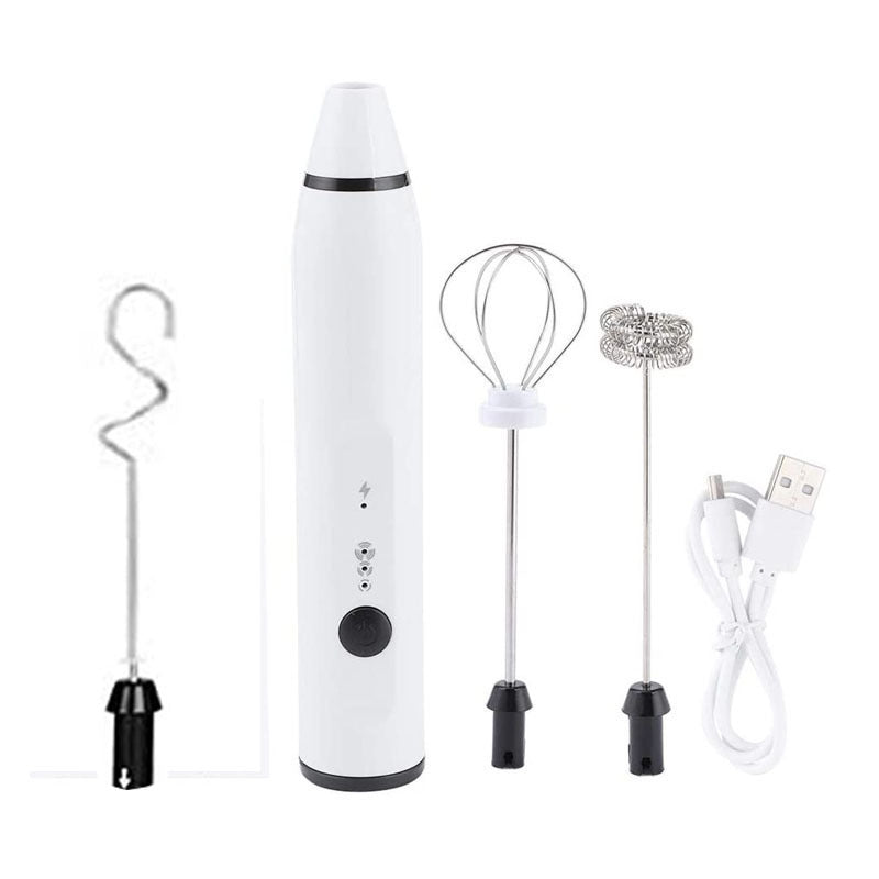 Whip Up Happiness — Rechargeable Frother for Everyday Indulgence