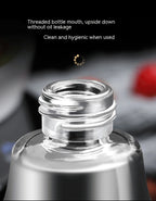 Stylish Glass Oil Dispenser — Perfect Portions, Zero Waste, Pure Flavor