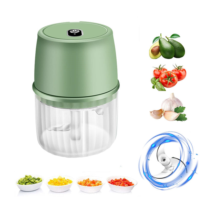 Compact Electric Food Chopper Saves Time and Keeps Your Kitchen Spotless