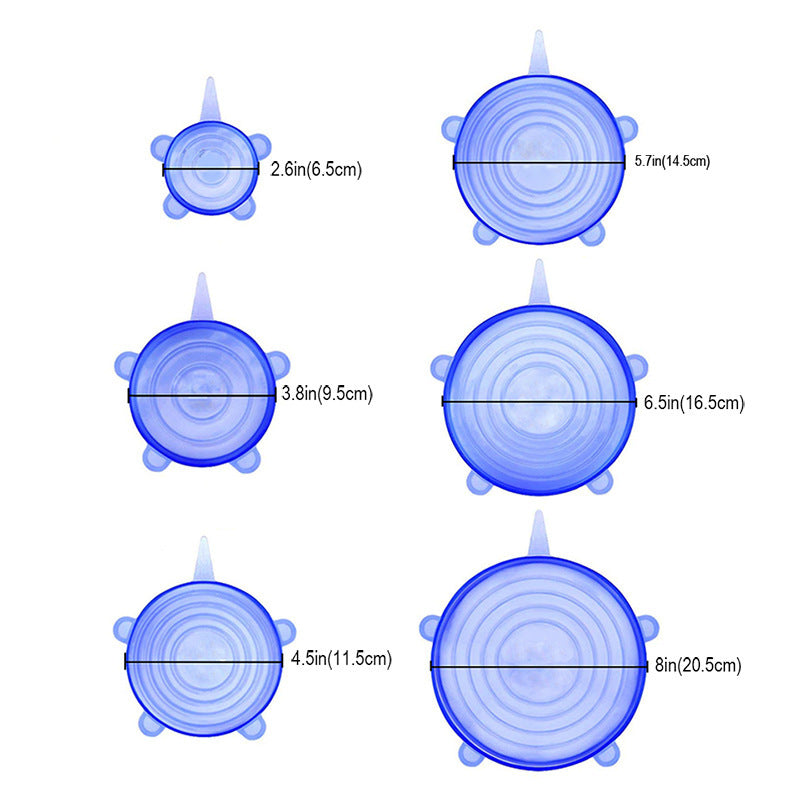 Reusable Silicone Bowl Lids Keep Food Fresh and Kitchen Neat