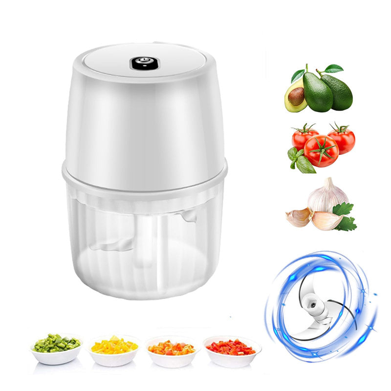 Compact Electric Food Chopper Saves Time and Keeps Your Kitchen Spotless