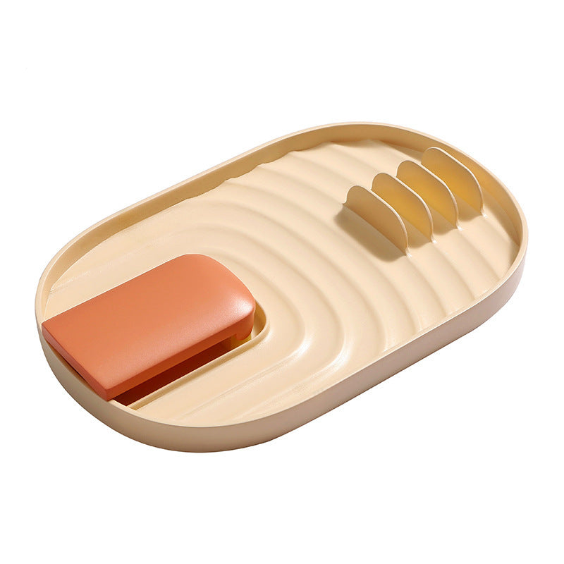 All-in-One Spatula and Pot Lid Rack Organizer