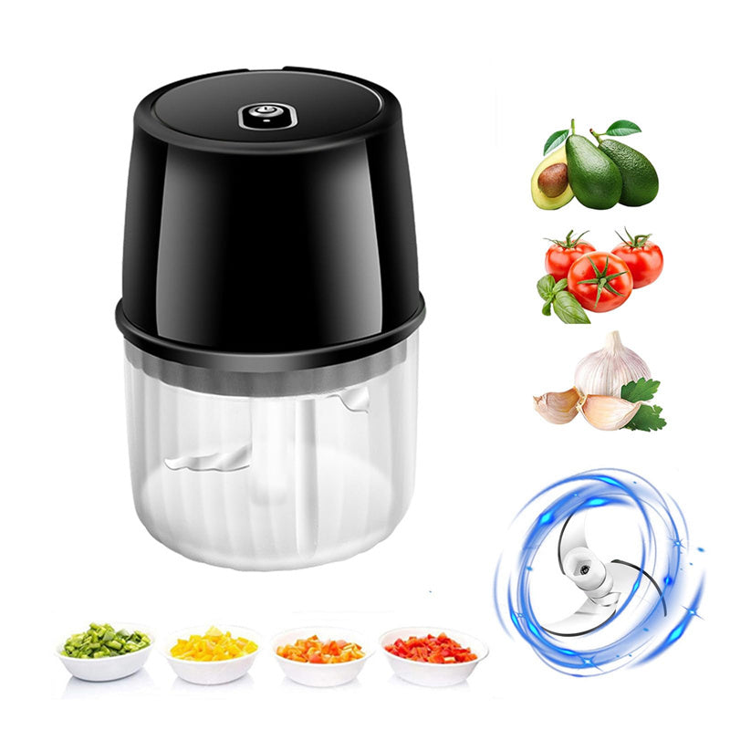 Compact Electric Food Chopper Saves Time and Keeps Your Kitchen Spotless