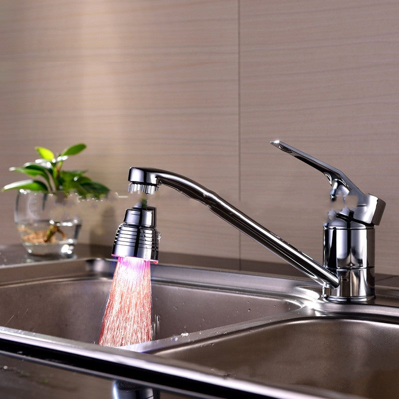 Experience Magic Water Flow with This Temperature-Sensitive LED Faucet