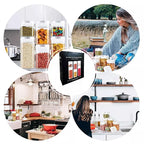 Seal-Tight Kitchen Storage Set for Clean, Organized Counters
