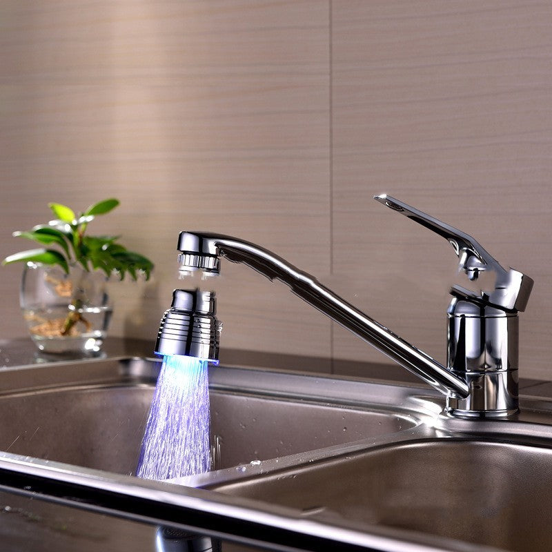 Experience Magic Water Flow with This Temperature-Sensitive LED Faucet